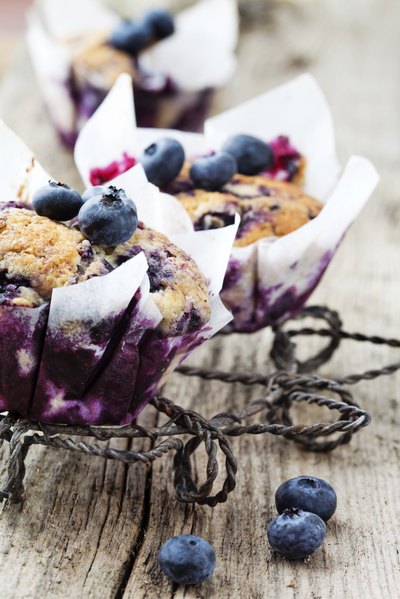 Blueberry muffins