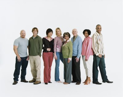 Ethnic groups are growing.