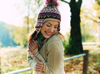 Winter hats are warm and stylish.