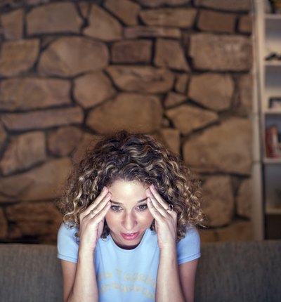 Hormonal headaches are common.