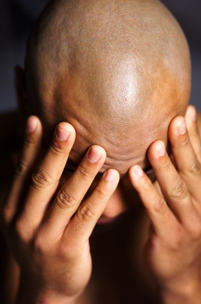 Man with headache