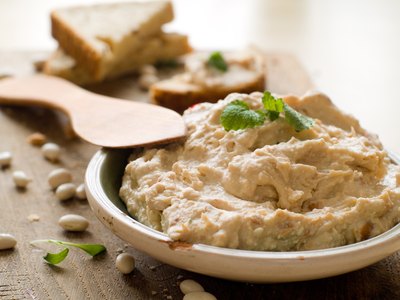 you may want to include hummus as an aletrnative dressing choice