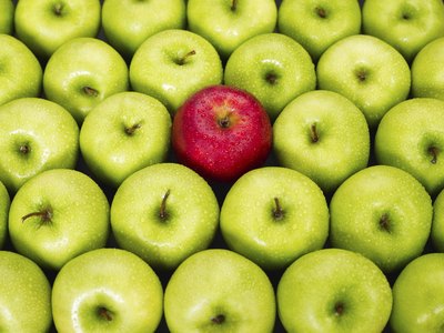 Apples can cause gas buildup.