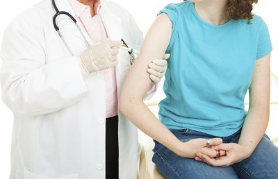 TDaP is a tetanus booster teenagers and adults are given.