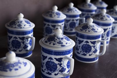 Porcelain vases