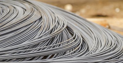 A pile of thin wire.