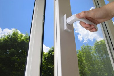 Open a window when using bleach