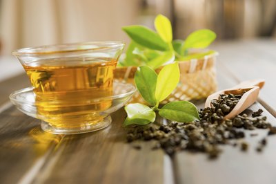 cup of green tea