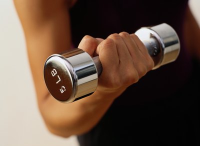 Static exercises such as arm curls, rarely raises your heart rate.