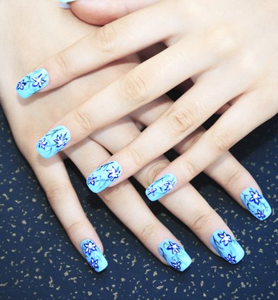 perhaps treat her to her first ever manicure