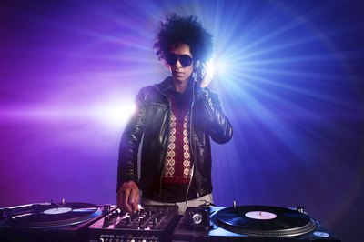 DJ playing music