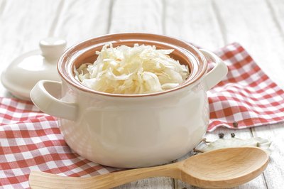 Bowl of sauerkraut