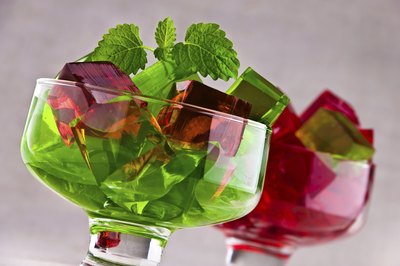 Jello-O is a popular gelatin made by the Kraft Foods Company.