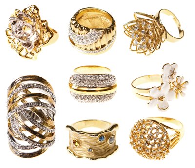 Costume jewelry.