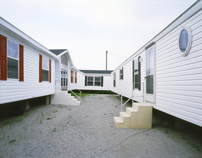 Modular homes are built in factories but are assembled on-site.