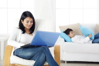 Most housewives have enough time to fit in work-from-home for extra cash