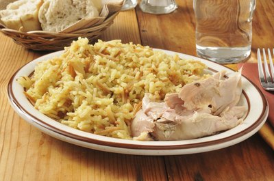 Chicken and rice is the quintessential comfort food in many cultures.