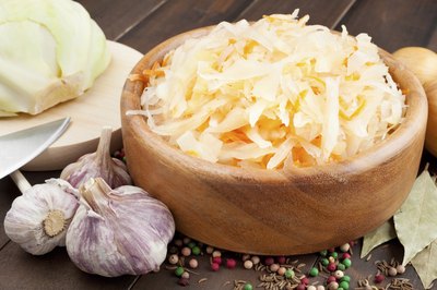 Bowl of sauerkraut