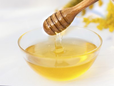 A bowl of honey