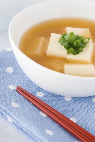 include miso soup as part of small meals