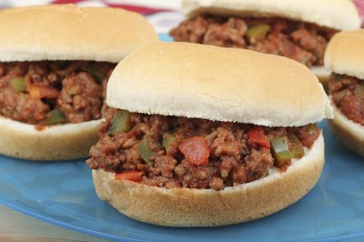 Sloppy Joe sandwiches.