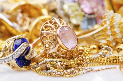 Old jewelry is a good seller at yard sales.