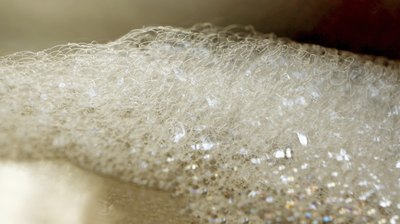 Soap bubbles.