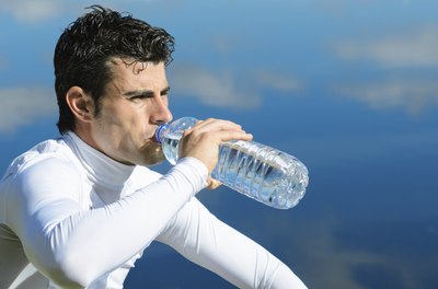 Make sure to drink plenty of non-carbonated water