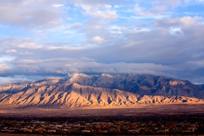 New Mexico landscape.