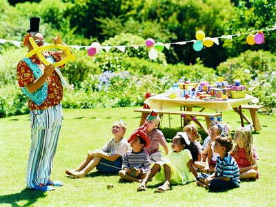 Backyard birthday parties are an American tradition.
