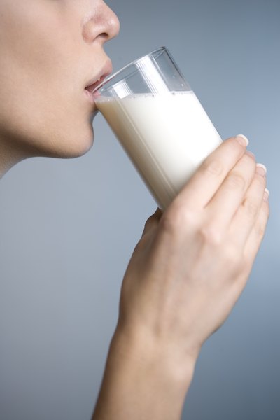 Warm milk may help you sleep.