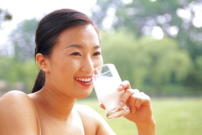 Milk is high in calcium.