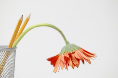 fake wire flower