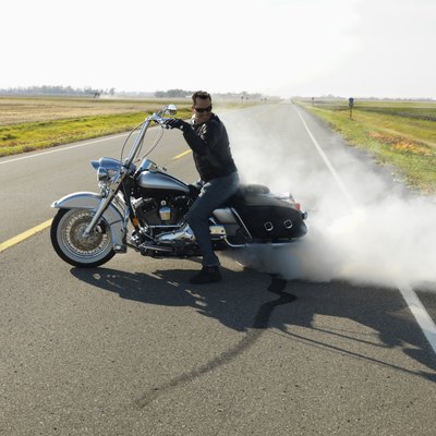 Burning Rubber on the highway