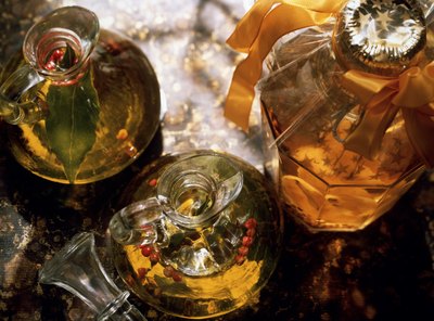 Soak new crystalware in vinegar for 24 hours and rinse well before using.
