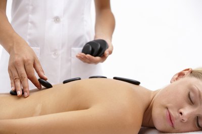 Young woman at spa