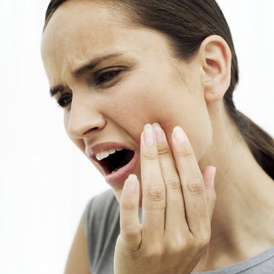Mouth sores are sometimes present