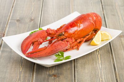 Cooked lobster