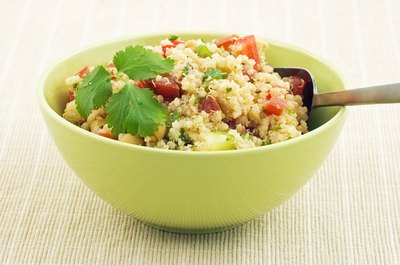 Small bowl of quinoa.