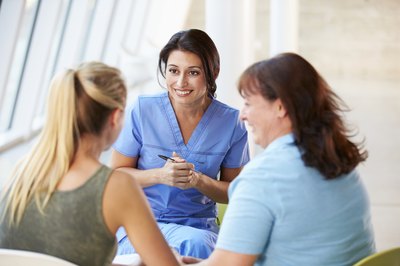 Ask your family physician or gynecologist for a referral.