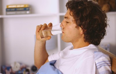 Lack of water in the body may cause dehydration.