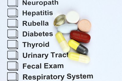 Medical testing with pills.