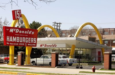 Rebuilt original McDonald’s first store in Des Plaines, Illinois