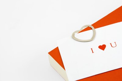 Frame note cards.
