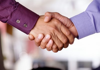 The game of "Handshakes" can help groups learn how to develop and follow instructions.