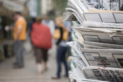 Find a copy of a local newspaper from the week of or week after the birth.