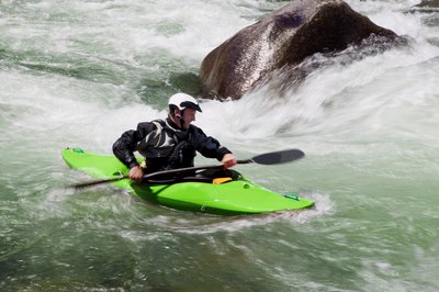 White water rafting.