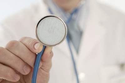Doctor holding a stethesope.