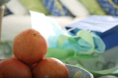 Satsumas in a bowl