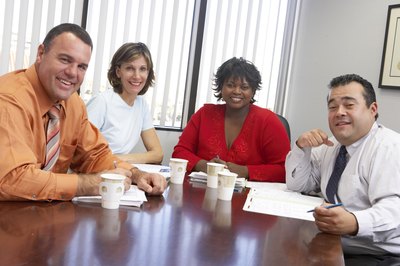 Organizing a committee helps to spread the work load.